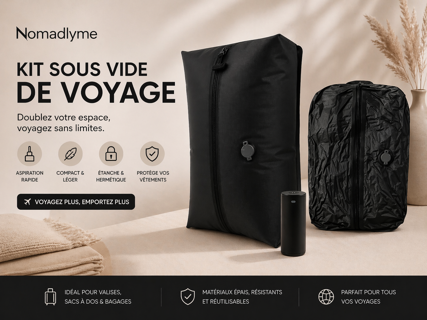 kit  de voyage Nomadlyme