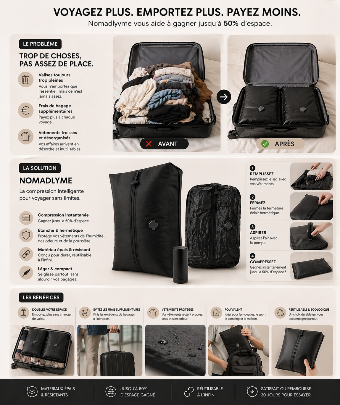 kit  de voyage Nomadlyme